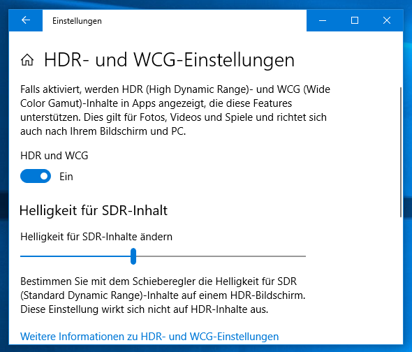 LG 27UK850 HDR Windows