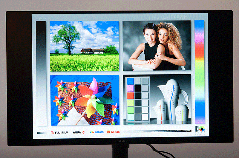 LG 32GK850G blickwinkel