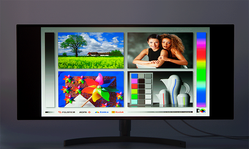 LG 34WK95U W Blickwinkel