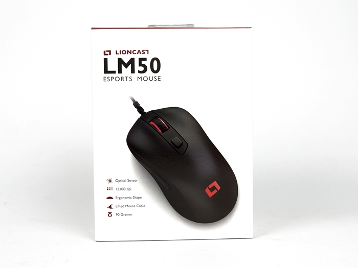 Lioncast LM50 Gaming Maus 1k