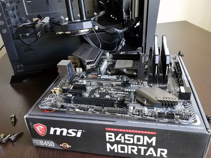 MSI B450M Mortar 19k