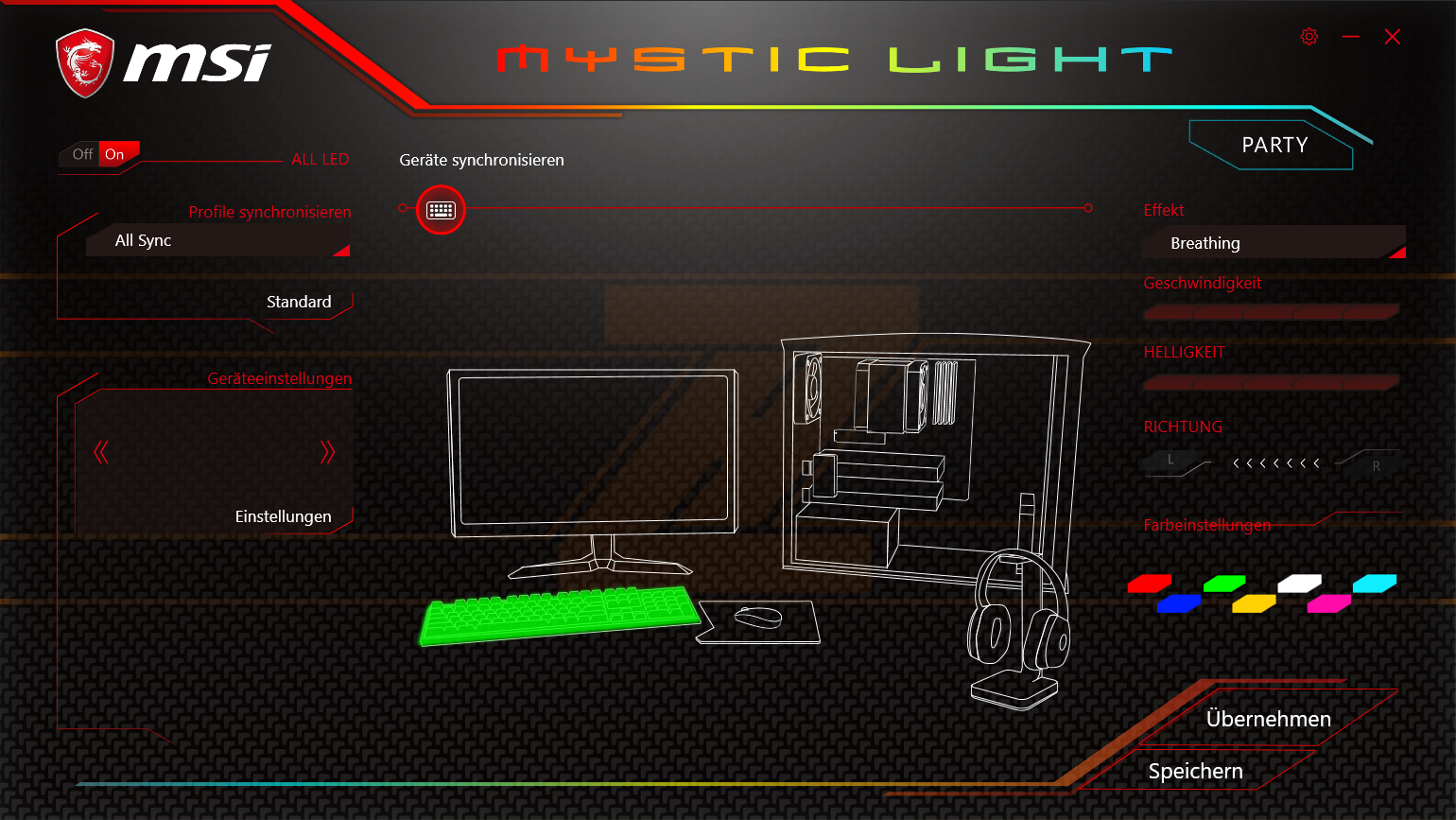 MSI Vigor GK40 Mystic Light