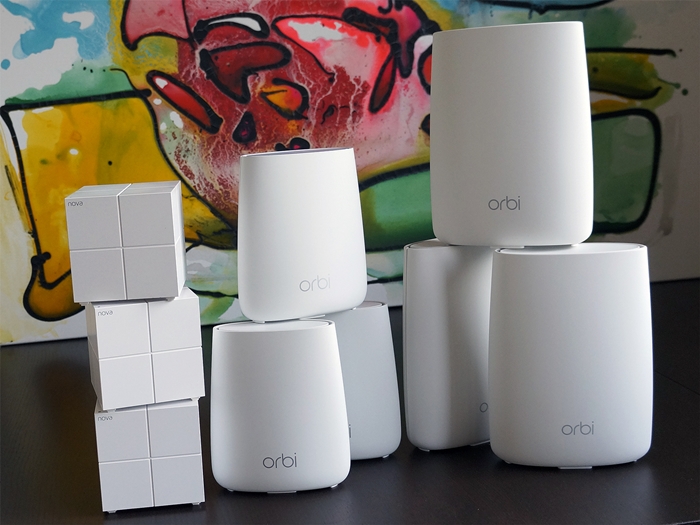 Mesh Netzwerk Test Tenda Nova MW6 Netgear Orbi RBK23 RBK53 2k