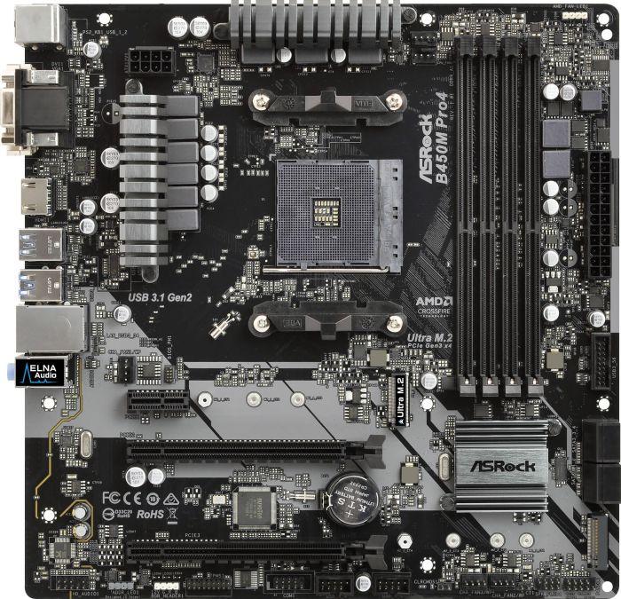 Asrock b450m pro4