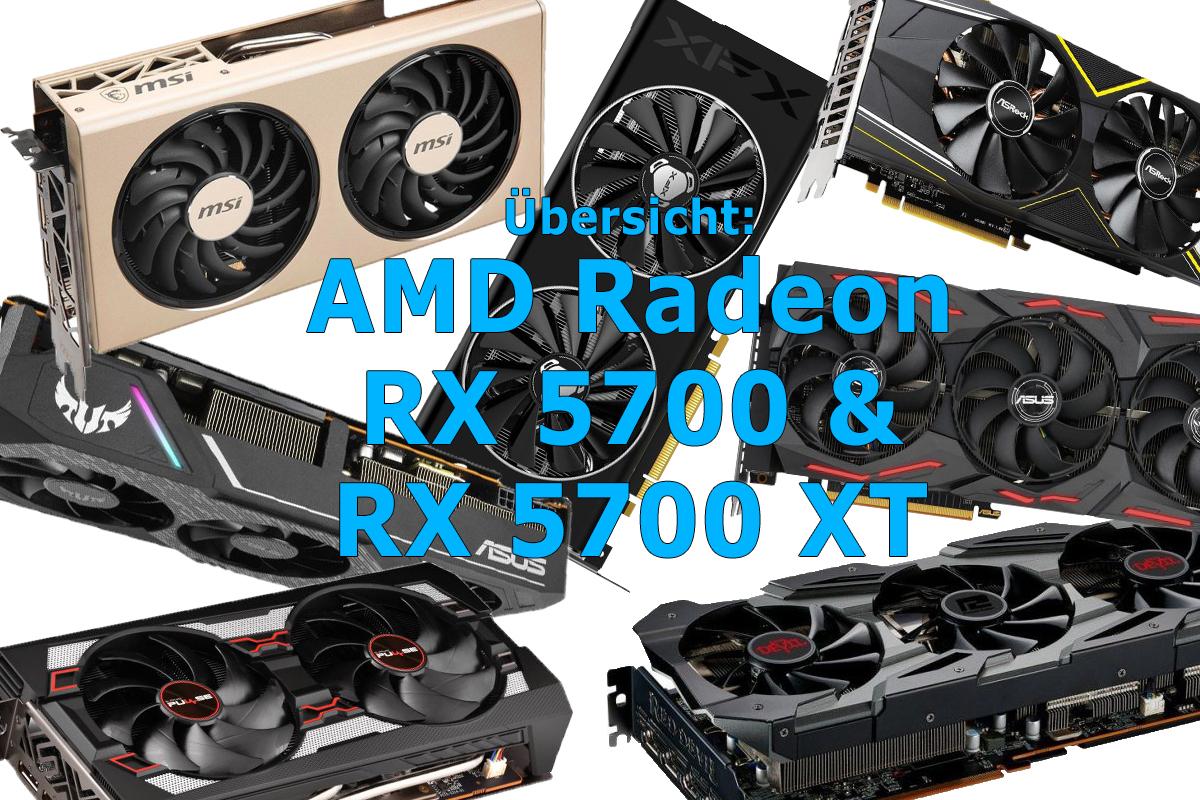 AMD Radeon RX 5700 XT Uebersicht
