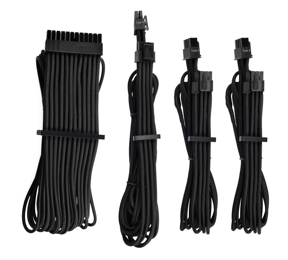 Corsair Premium Sleeved Kabel Starter Kit