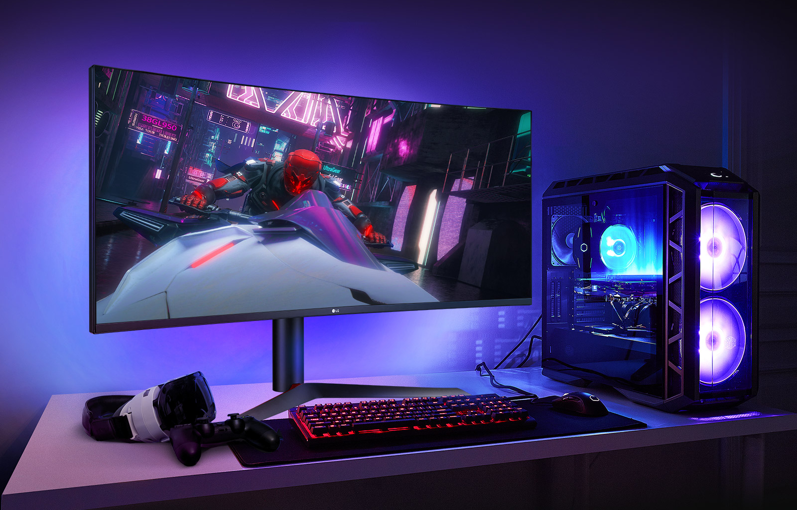 LG 38GL950G Sphere Lighting