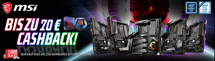 MSI Cashback