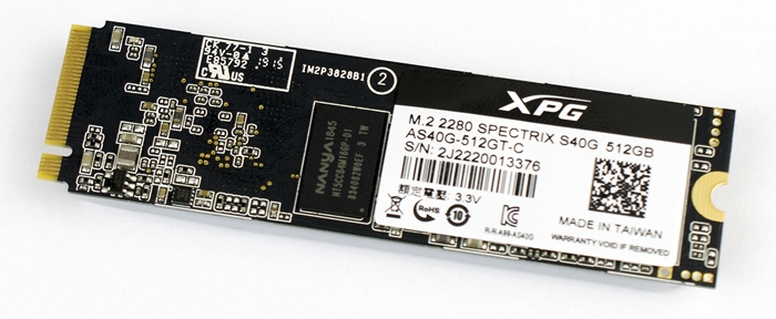 Adata XPG Spectrix S40G 512GB 3k