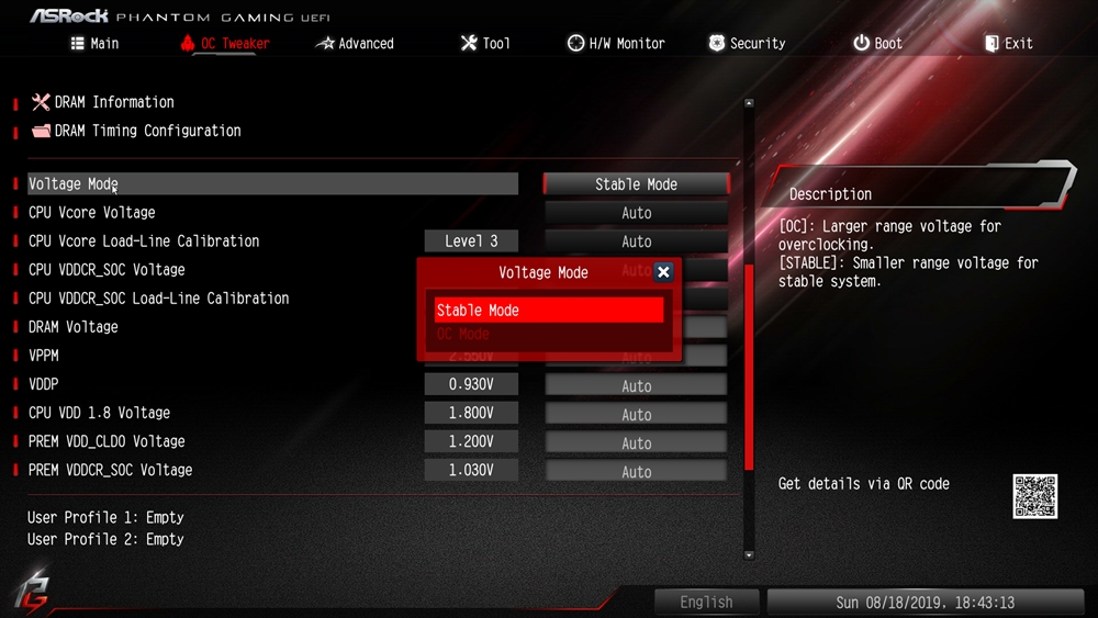 ASRock X570 Phantom Gaming ITX Bios 5