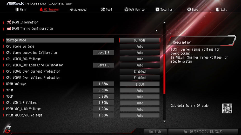 ASRock X570 Phantom Gaming ITX Bios 6