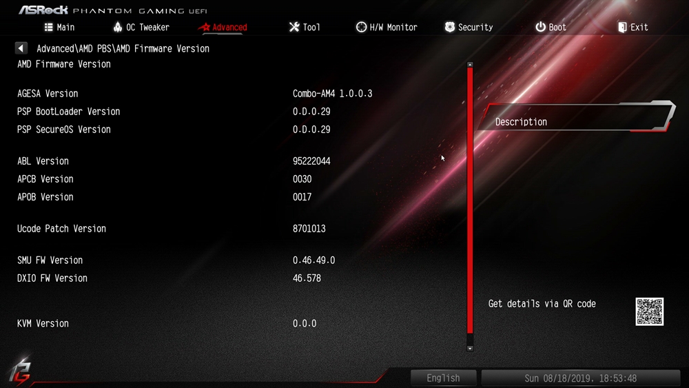 ASRock X570 Phantom Gaming ITX Bios 62