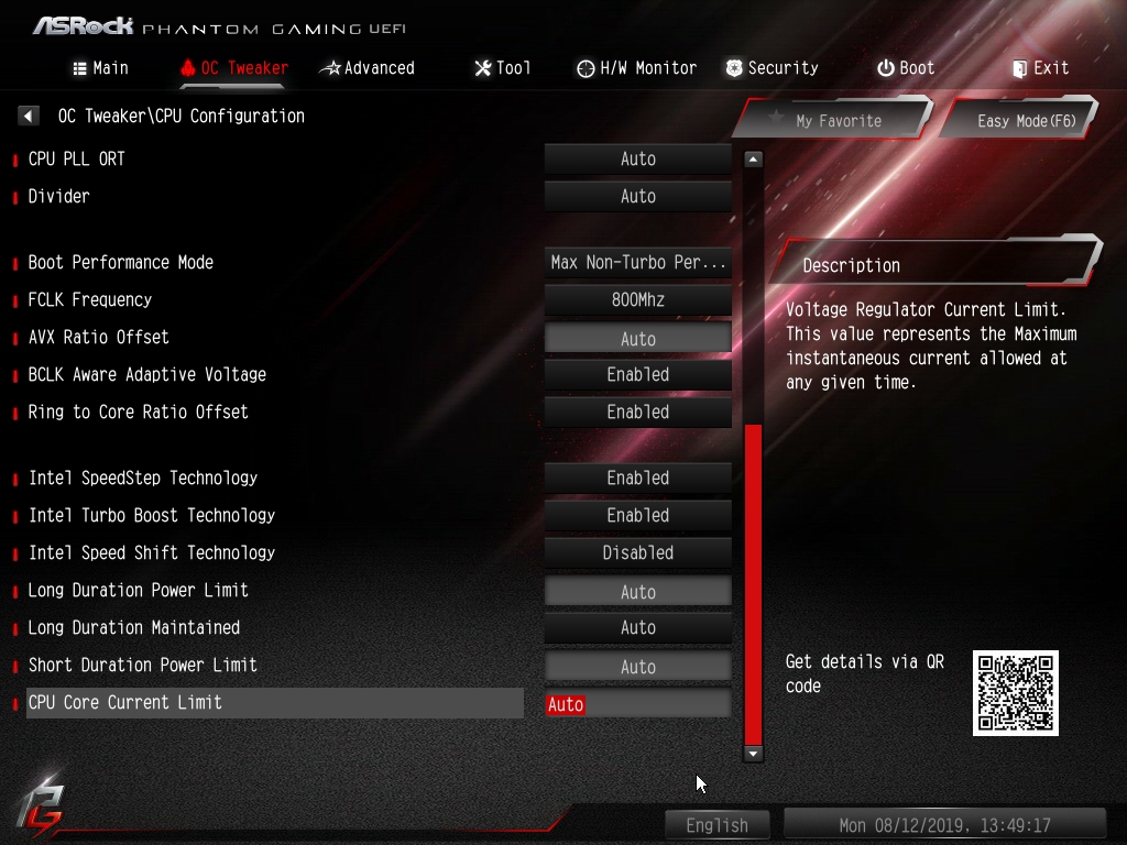 ASRock Z390 Phantom Gaming X Bios 11