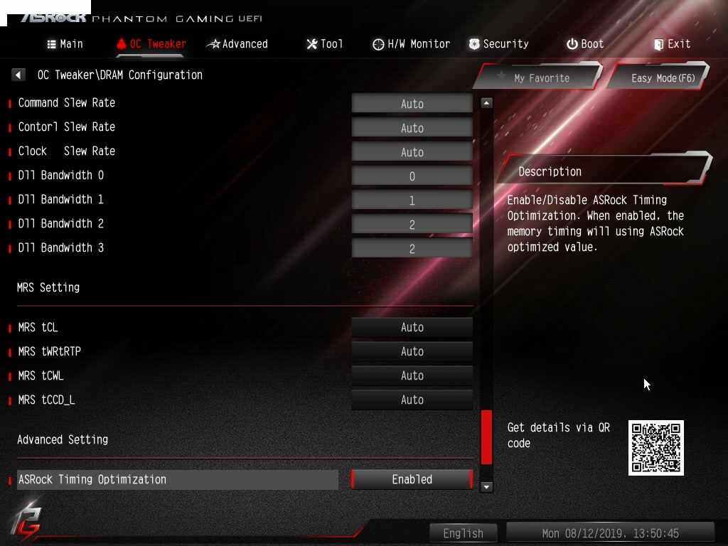 ASRock Z390 Phantom Gaming X Bios 19