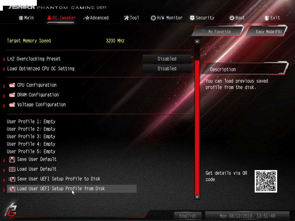 ASRock Z390 Phantom Gaming X Bios 23
