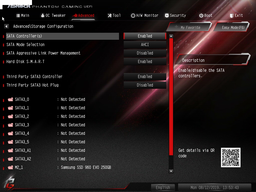 ASRock Z390 Phantom Gaming X Bios 30