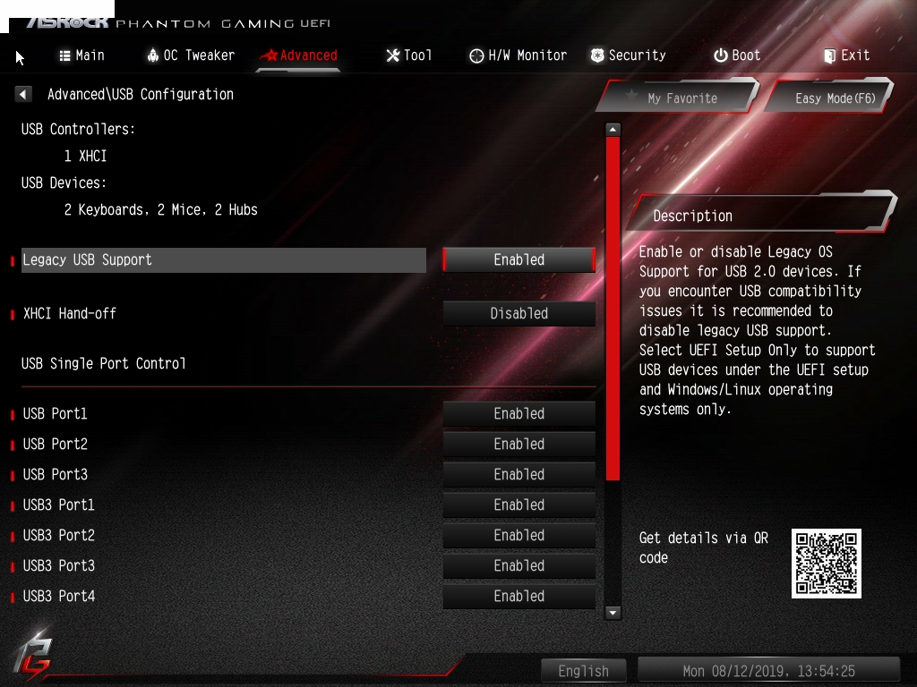 ASRock Z390 Phantom Gaming X Bios 36