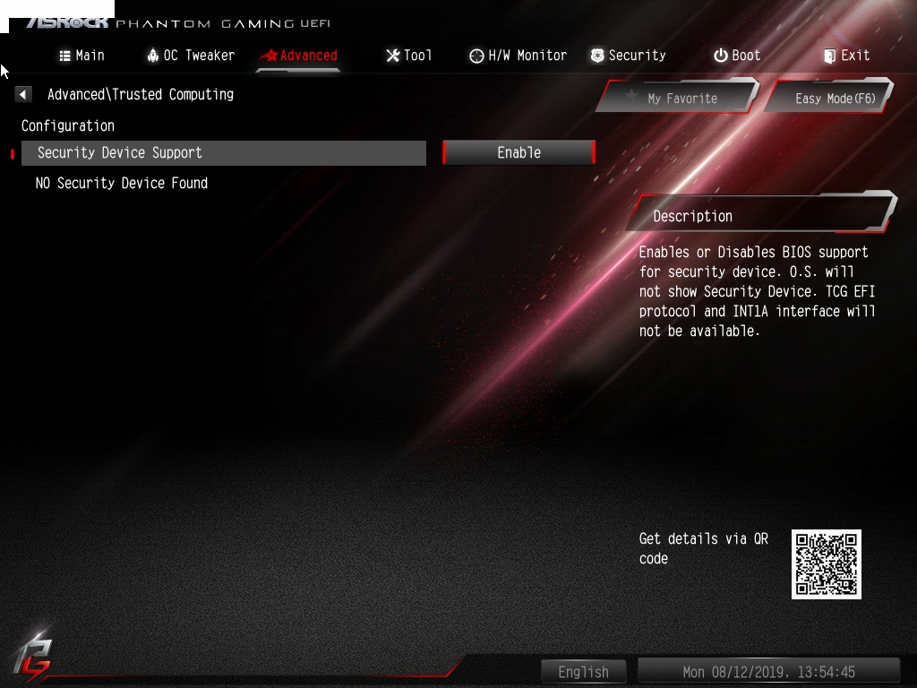 ASRock Z390 Phantom Gaming X Bios 38