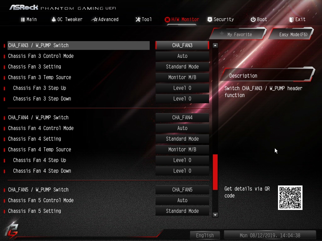 ASRock Z390 Phantom Gaming X Bios 54