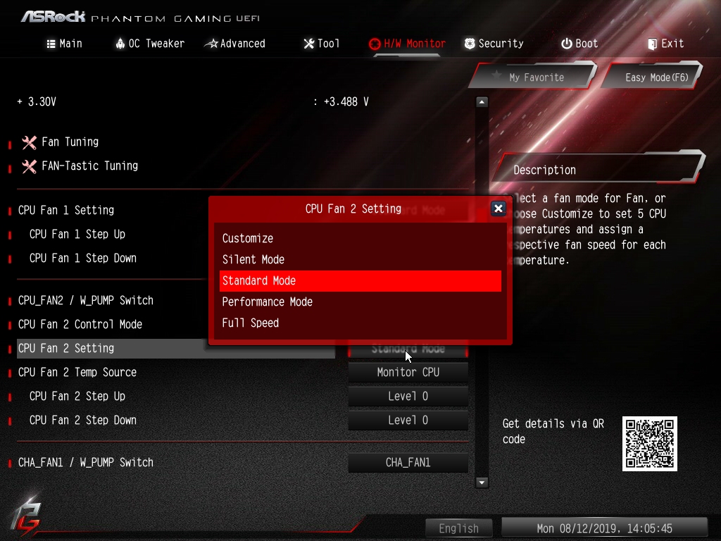ASRock Z390 Phantom Gaming X Bios 58