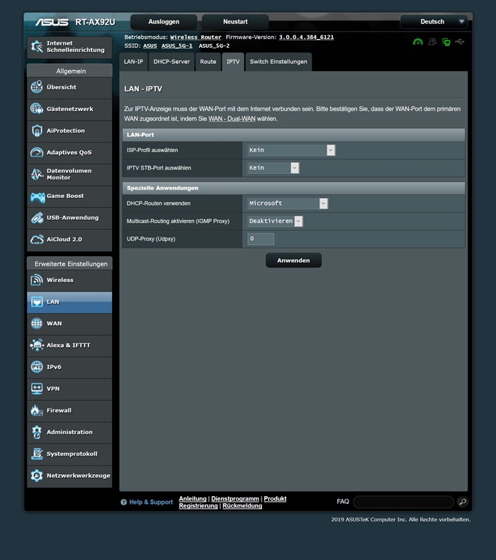 ASUS AiMesh AX6100 12