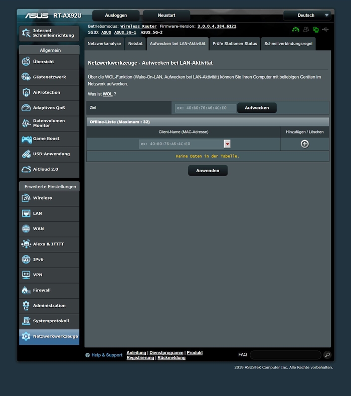 ASUS AiMesh AX6100 44