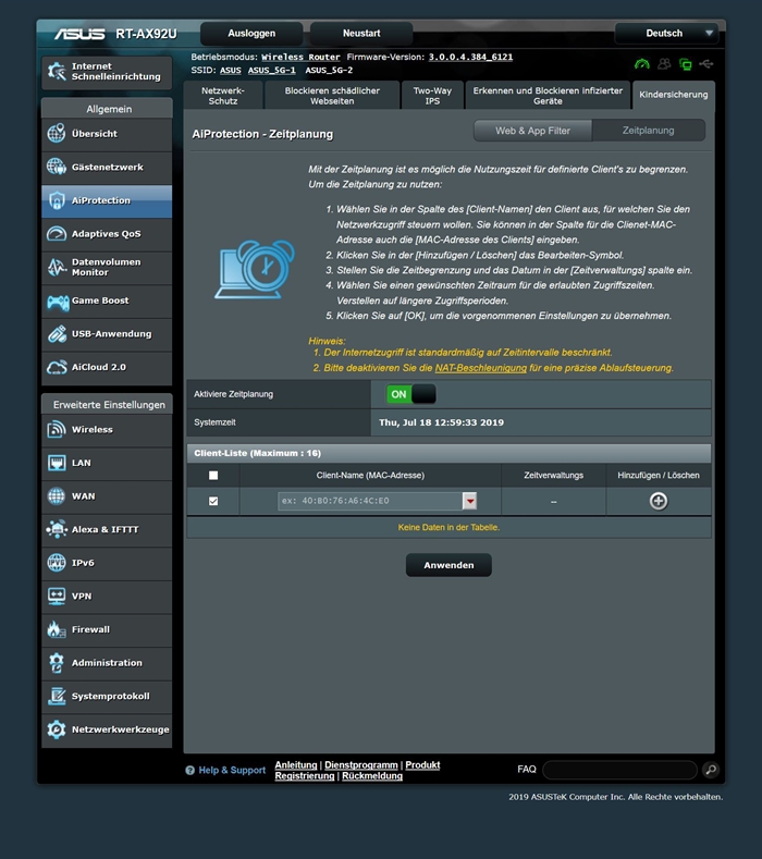ASUS AiMesh AX6100 54