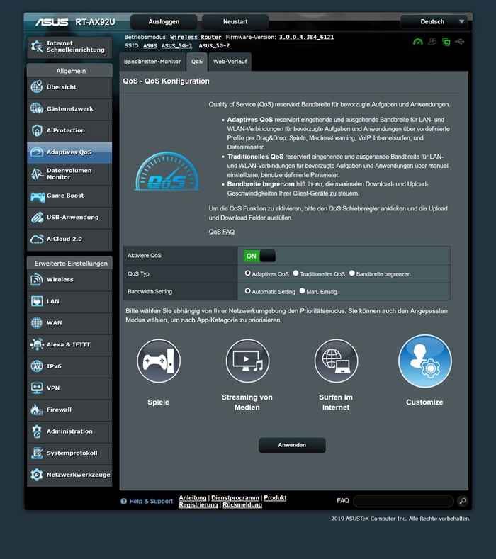 ASUS AiMesh AX6100 56