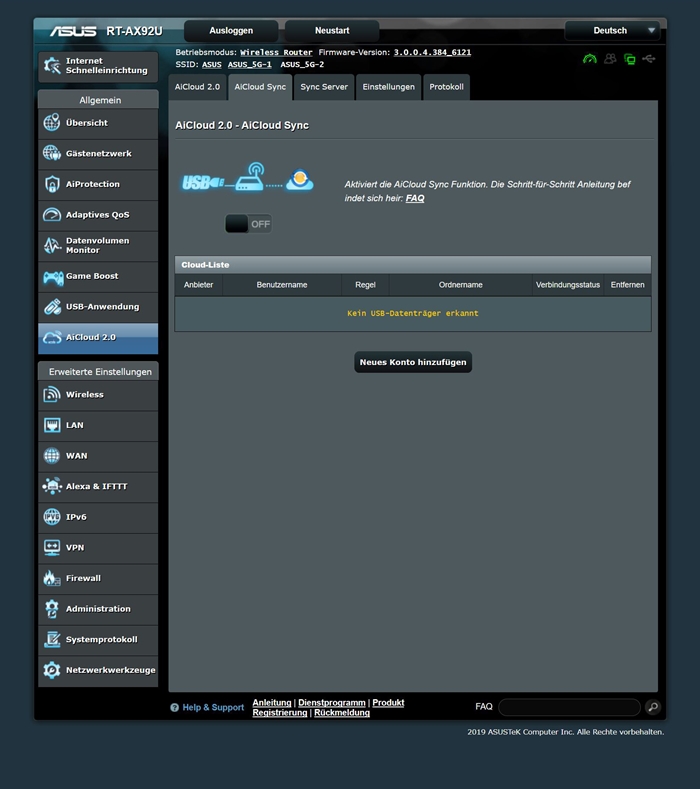 ASUS AiMesh AX6100 64