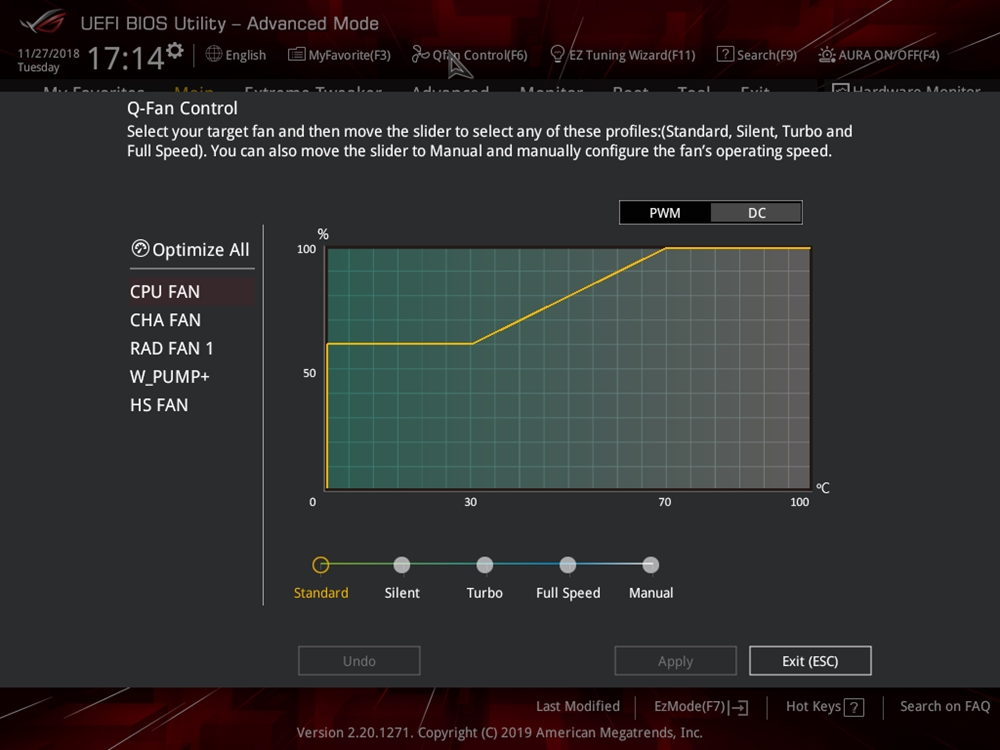 ASUS ROG Crosshair VIII Impact Bios 2