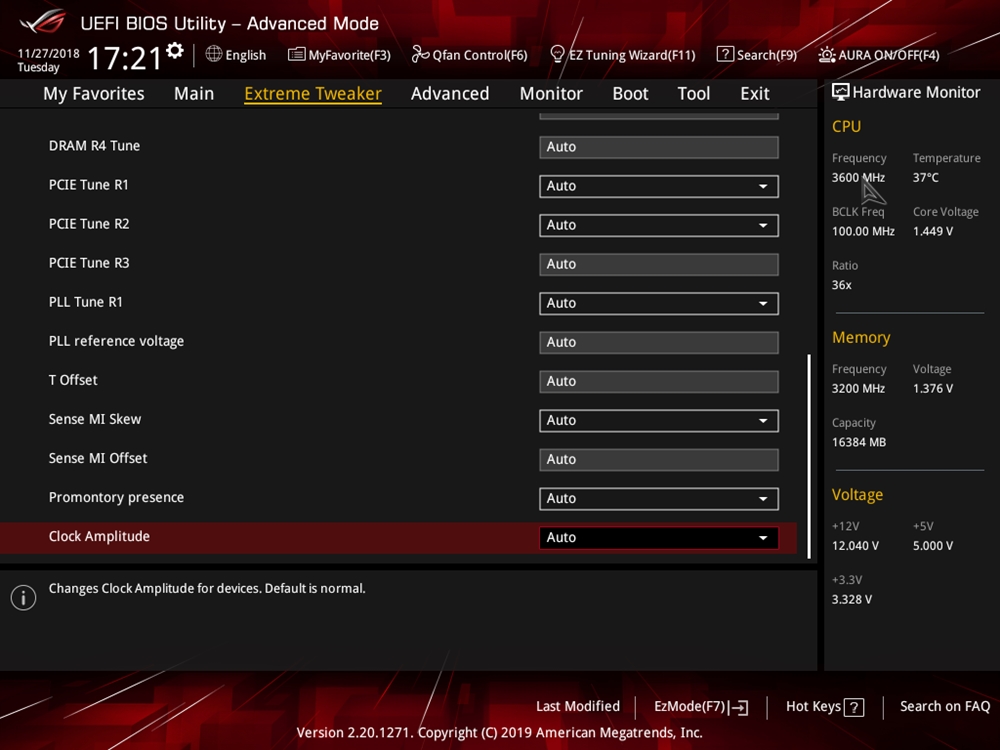 ASUS ROG Crosshair VIII Impact Bios 25