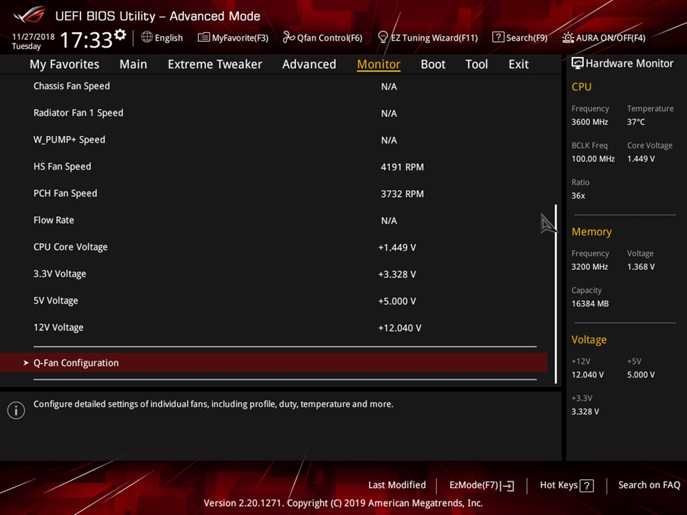 ASUS ROG Crosshair VIII Impact Bios 81