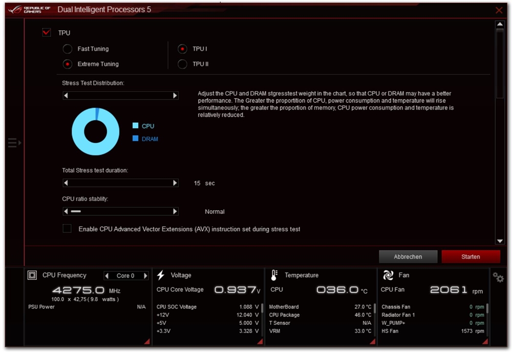 ASUS ROG Crosshair VIII Impact AI Suite 3 10