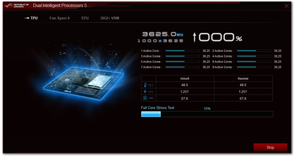 ASUS ROG Crosshair VIII Impact AI Suite 3 12