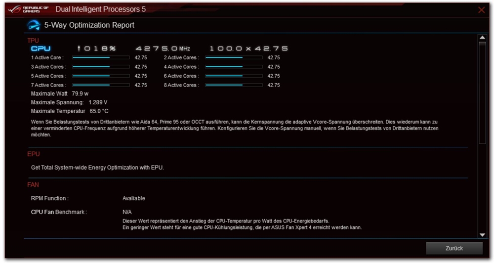 ASUS ROG Crosshair VIII Impact AI Suite 3 13