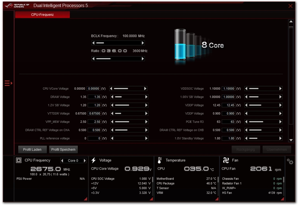 ASUS ROG Crosshair VIII Impact AI Suite 3 2
