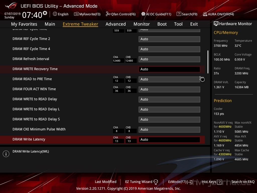 ASUS ROG Maximus XI Gene Bios 21