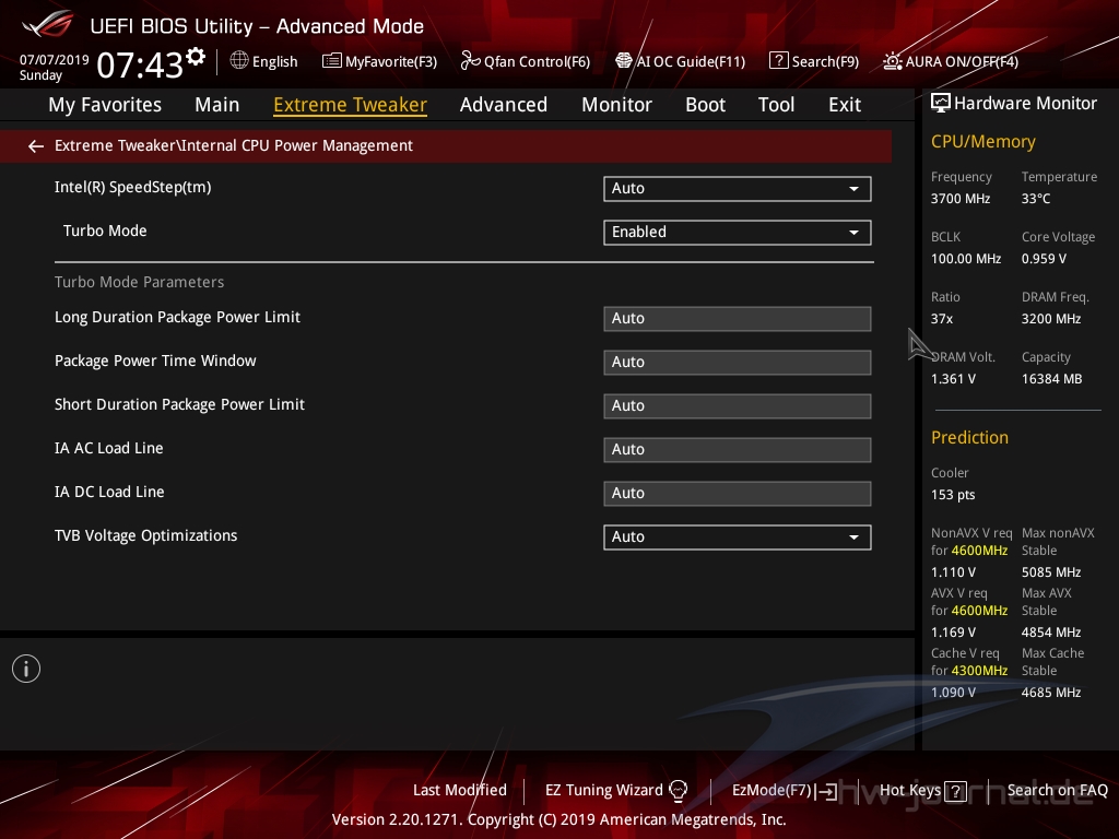 ASUS ROG Maximus XI Gene Bios 29