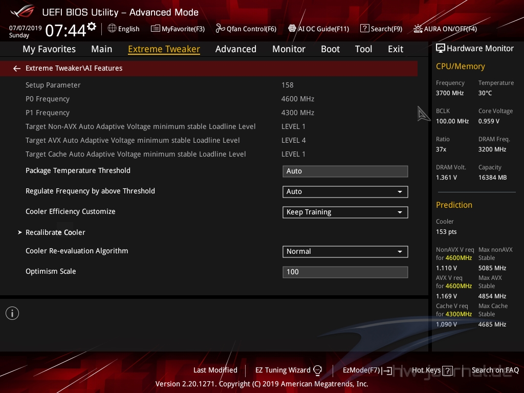 ASUS ROG Maximus XI Gene Bios 32