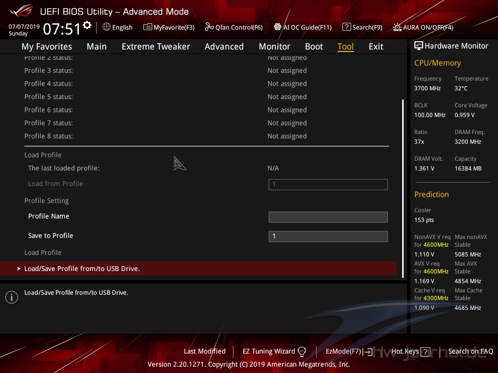 ASUS ROG Maximus XI Gene Bios 73