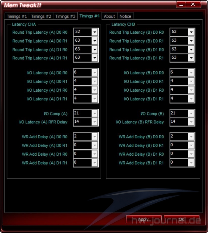 ASUS ROG Maximus XI Gene Mem TweakIt 4