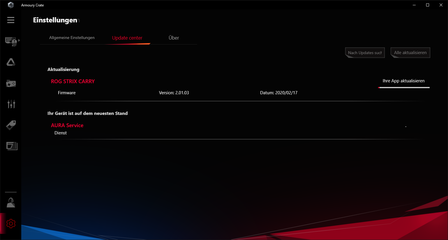 ASUS ROG Strix Carry Software 1