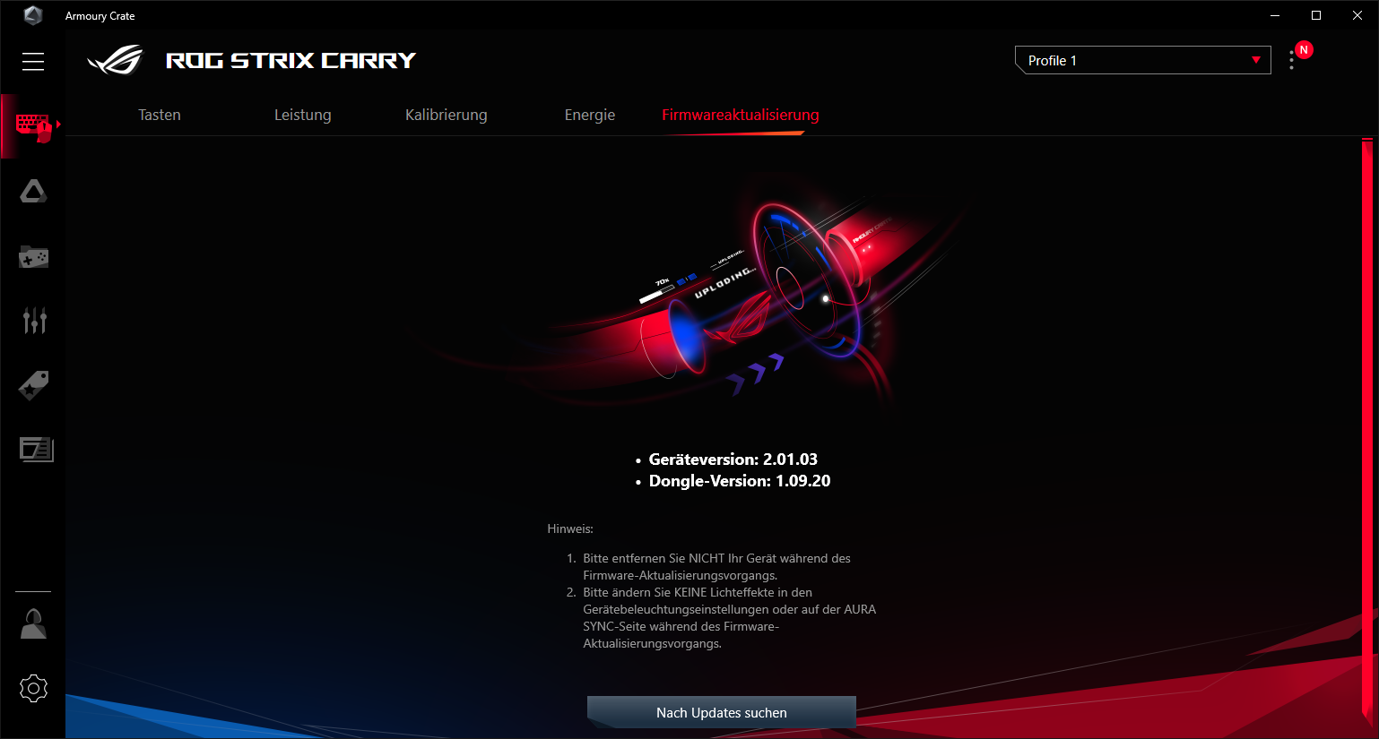 ASUS ROG Strix Carry Software 8