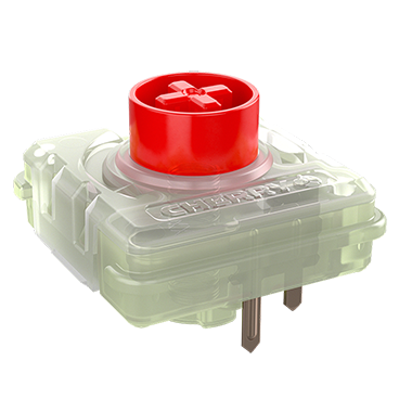 cherry mx low profile rgb red
