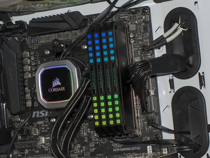 Corsair Dominator Platinum RGB Beleuchtung4k