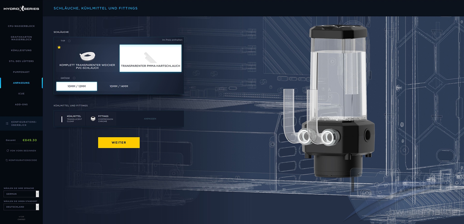 Corsair Custom Cooling Configurator 19
