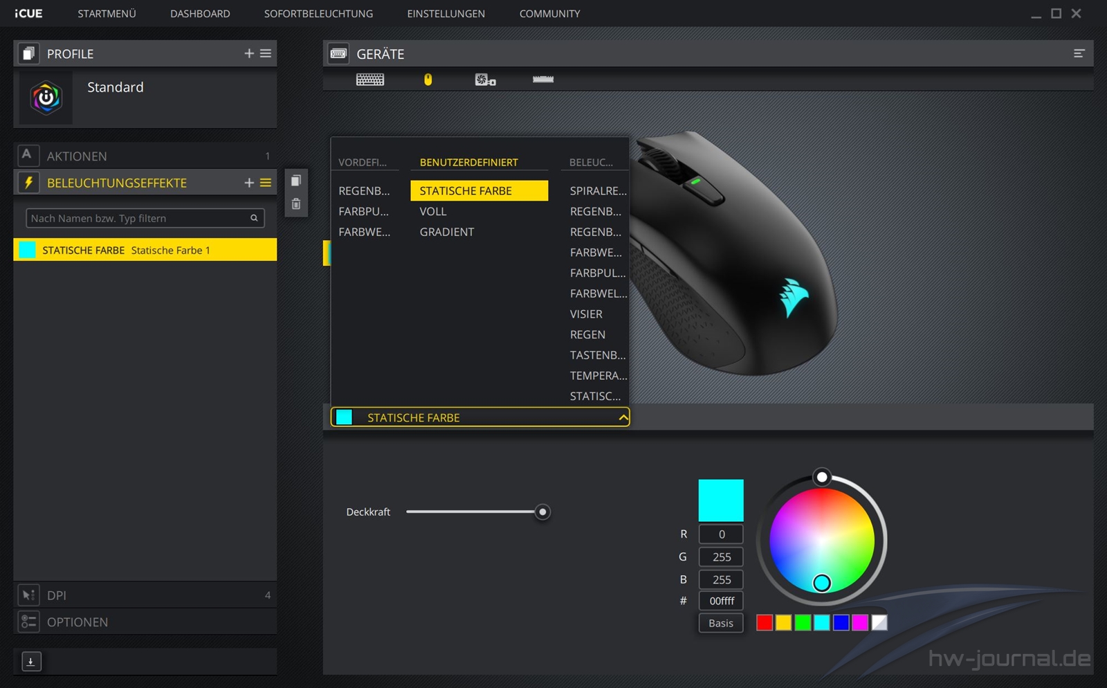 Corsair Harpoon RGB Wireless iCUE 1