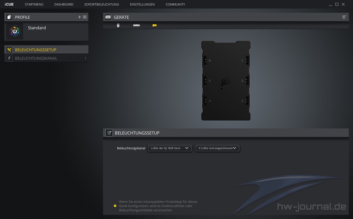 Corsair QL120 QL140 Luefter ICUE 1