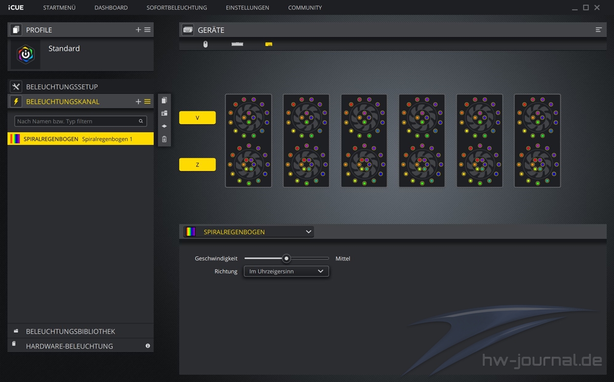 Corsair QL120 QL140 Luefter ICUE 2