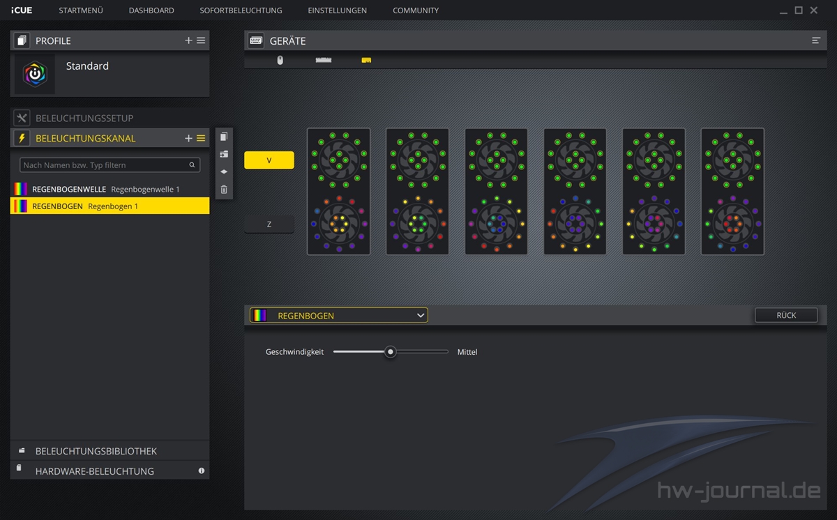 Corsair QL120 QL140 Luefter ICUE 4